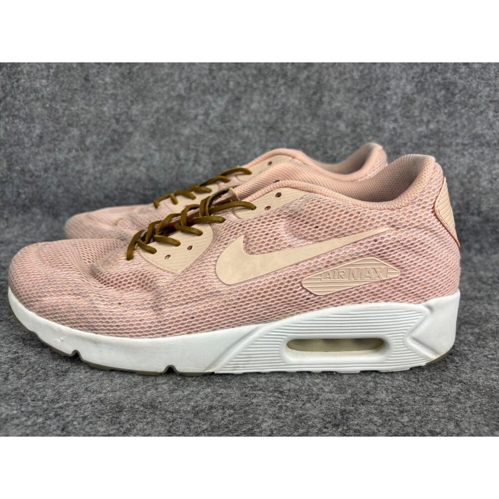 Nike Air Max 90 Ultra 2.0 BR Running Shoes Women's 10.5 Pink 898010-800